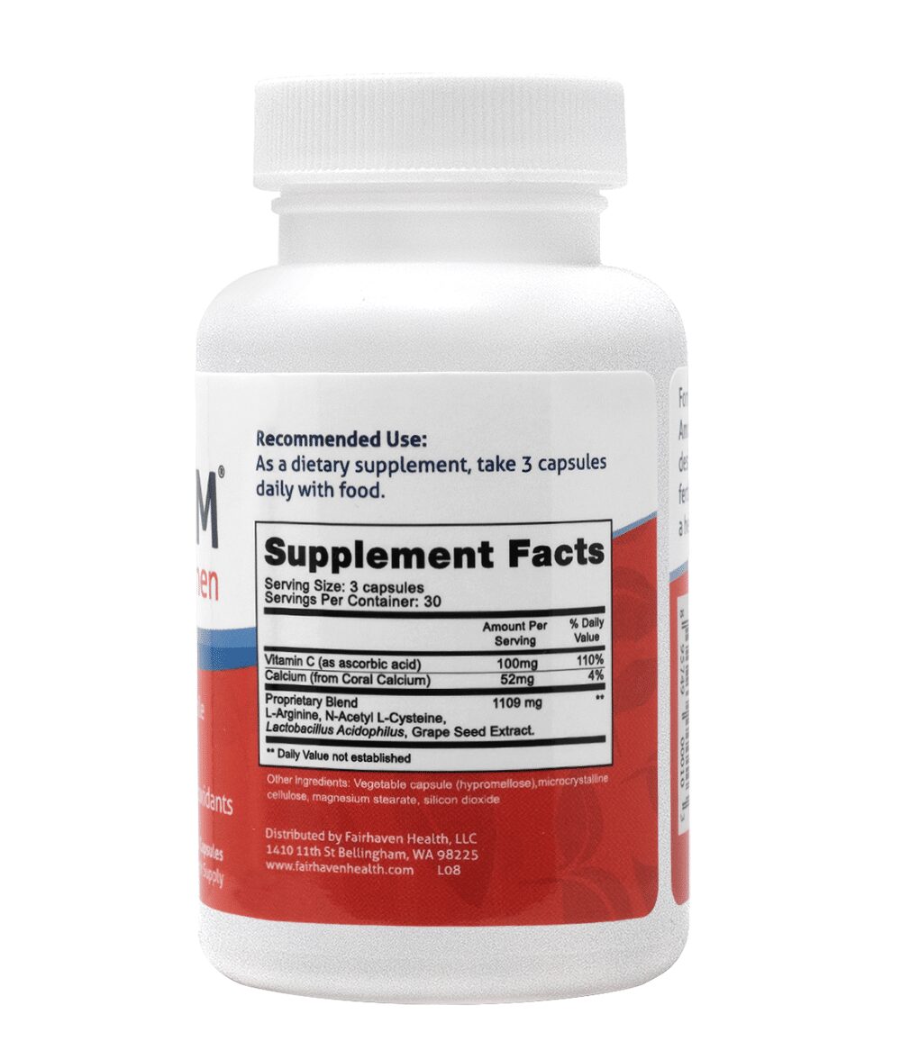Fairhaven FertileCM Cervical Mucus Supplement for Women – 90 Capsules – One Month Supply