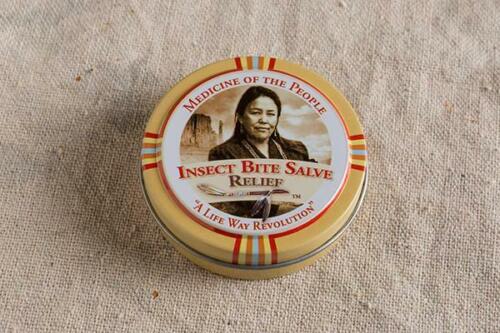 3 tins Navajo Medicine Of The People Insect Bite Salve Relief Tins - 0.75 oz each