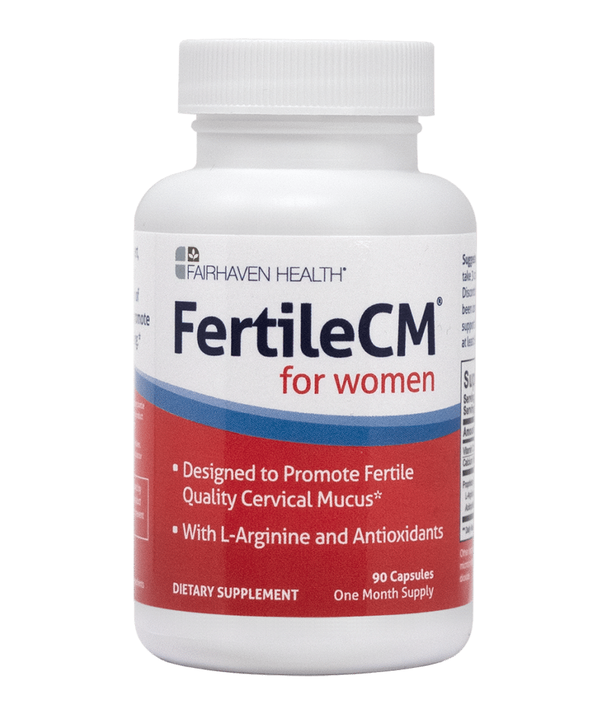 Fairhaven FertileCM Cervical Mucus Supplement for Women – 90 Capsules – One Month Supply